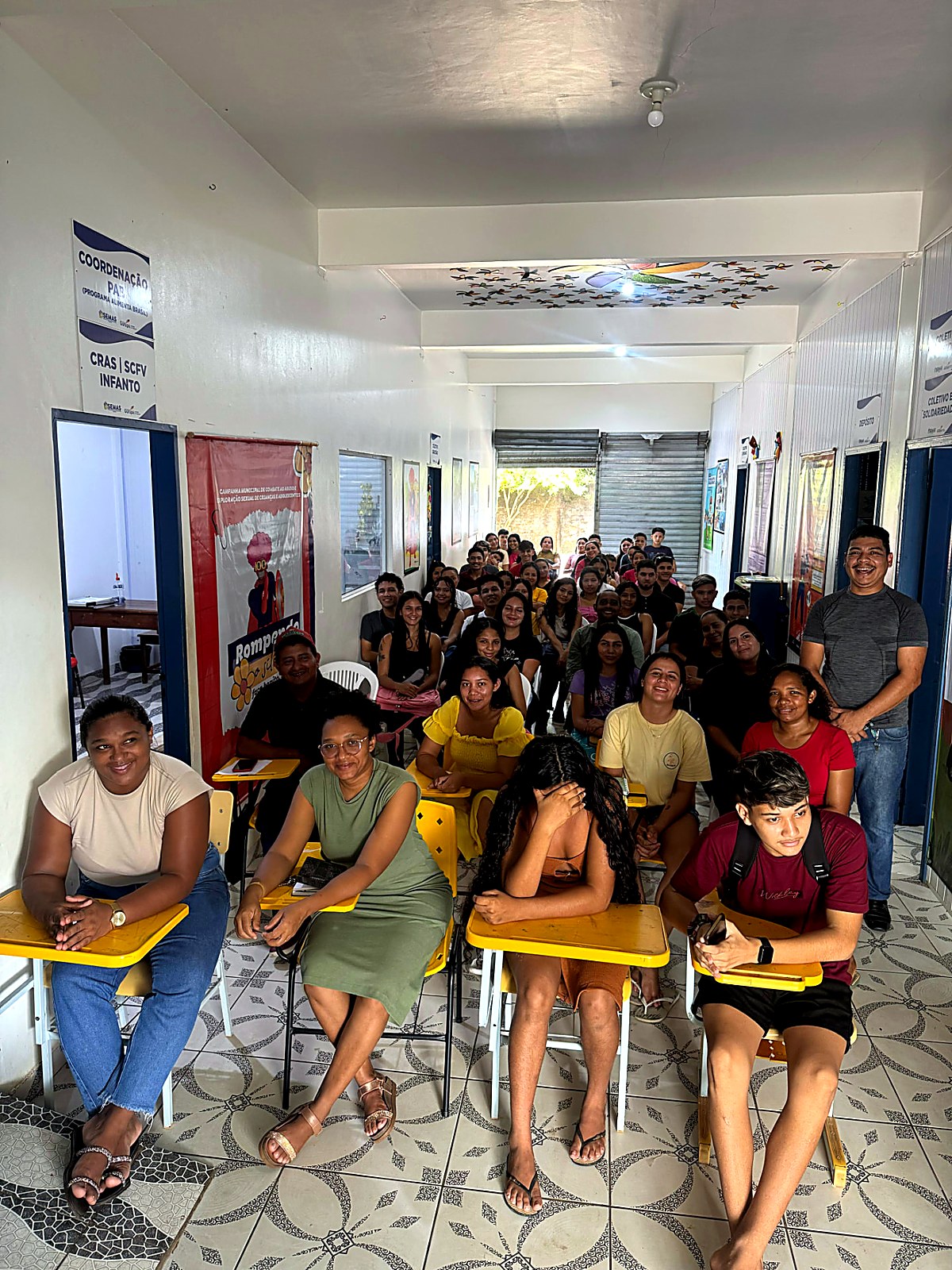 Encontro de divulgação e orientação sobre as turmas.